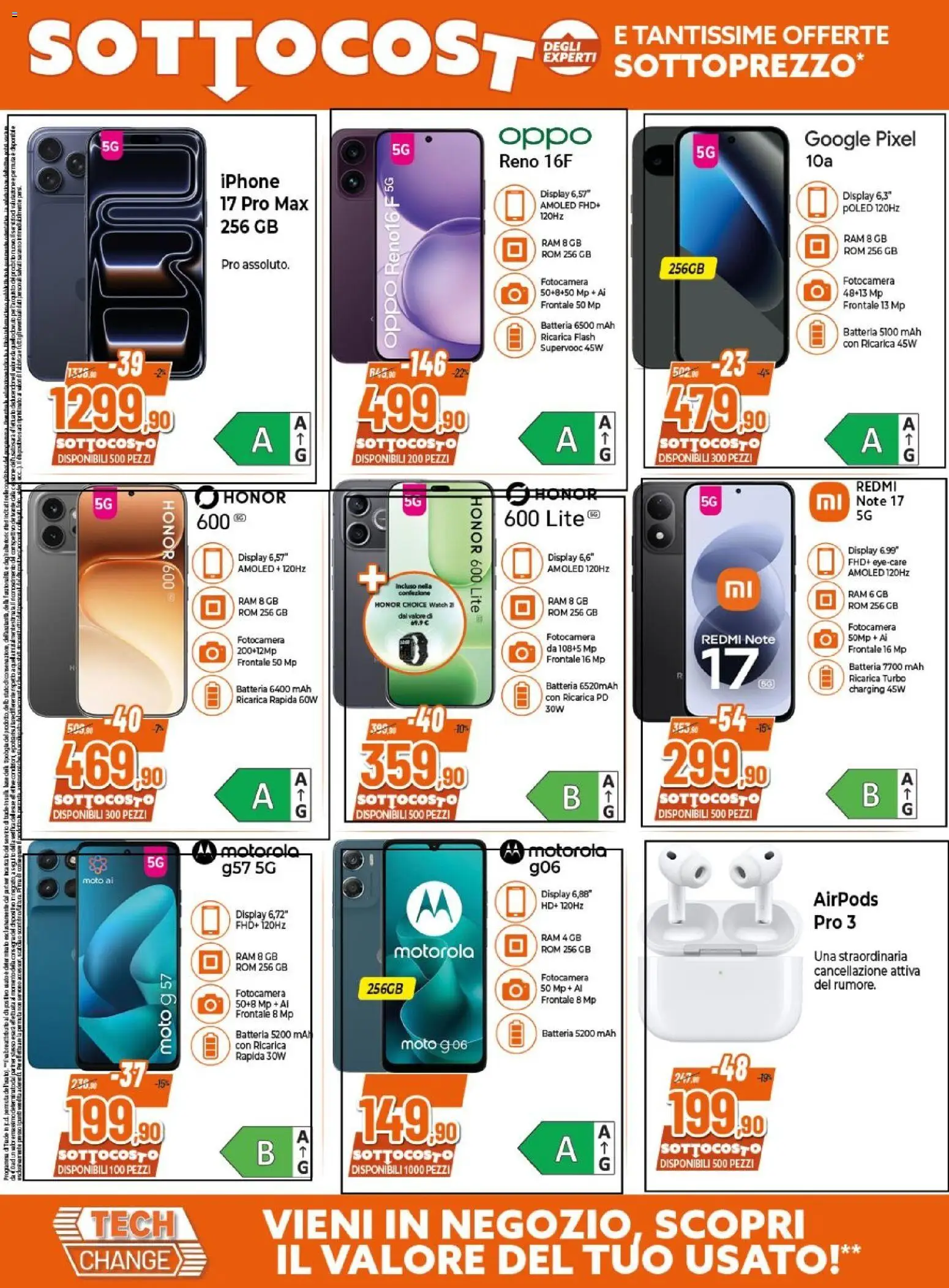 Volantino Expert del 08/10/2026 | Pagina: 5 | Prodotti: Iphone, Fotocamera, Airpods, Batteria