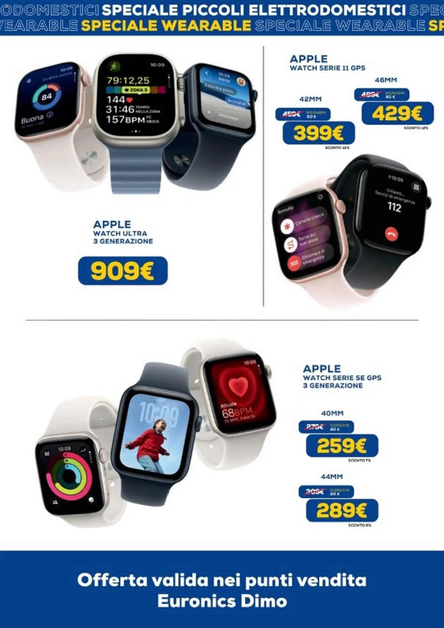 Volantino Euronics del 21/05/2026 | Pagina: 20 | Prodotti: Apple Watch