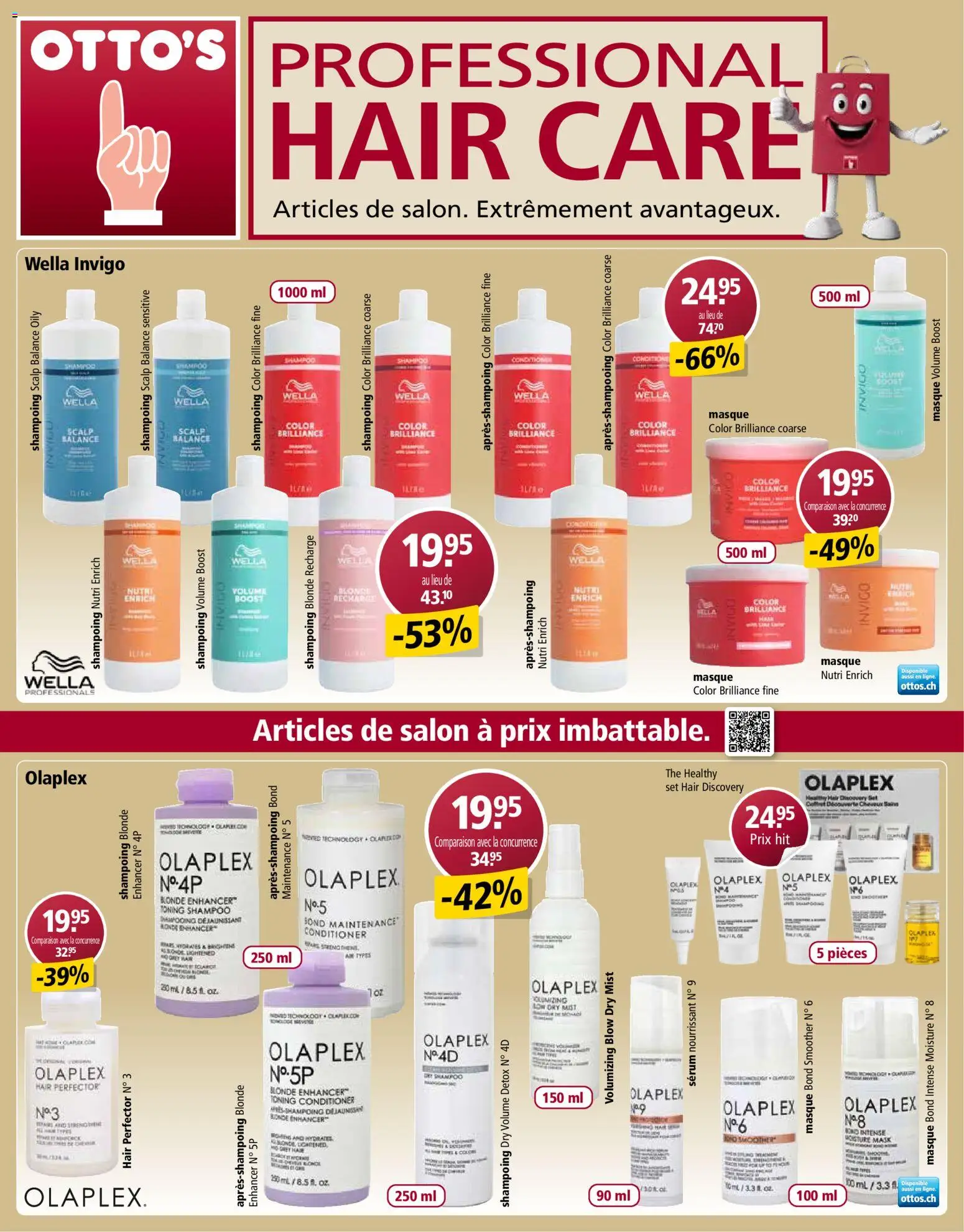 Otto's aktionen Spécial Marques – gültig ab 17.08.2026 | Seite: 8 | Produkte: Serum, Shampoo, Conditioner