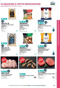 METRO - Prévisualisation de METRO - Boulangers Pâtissiers valide à partir de 30/04/2026 | Page: 73 | Produits: Viande, Livre, Viande bovine