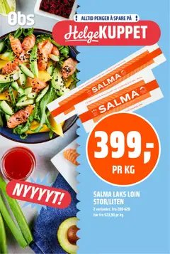 Forhåndsvisning av Coop Obs Helgemat Kuppet gyldig fra 10/09/2026