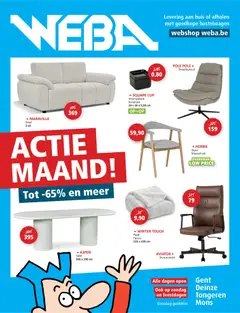 Weba folder - Voorbeeld van een folder van Weba, geldig van 29/09/2026