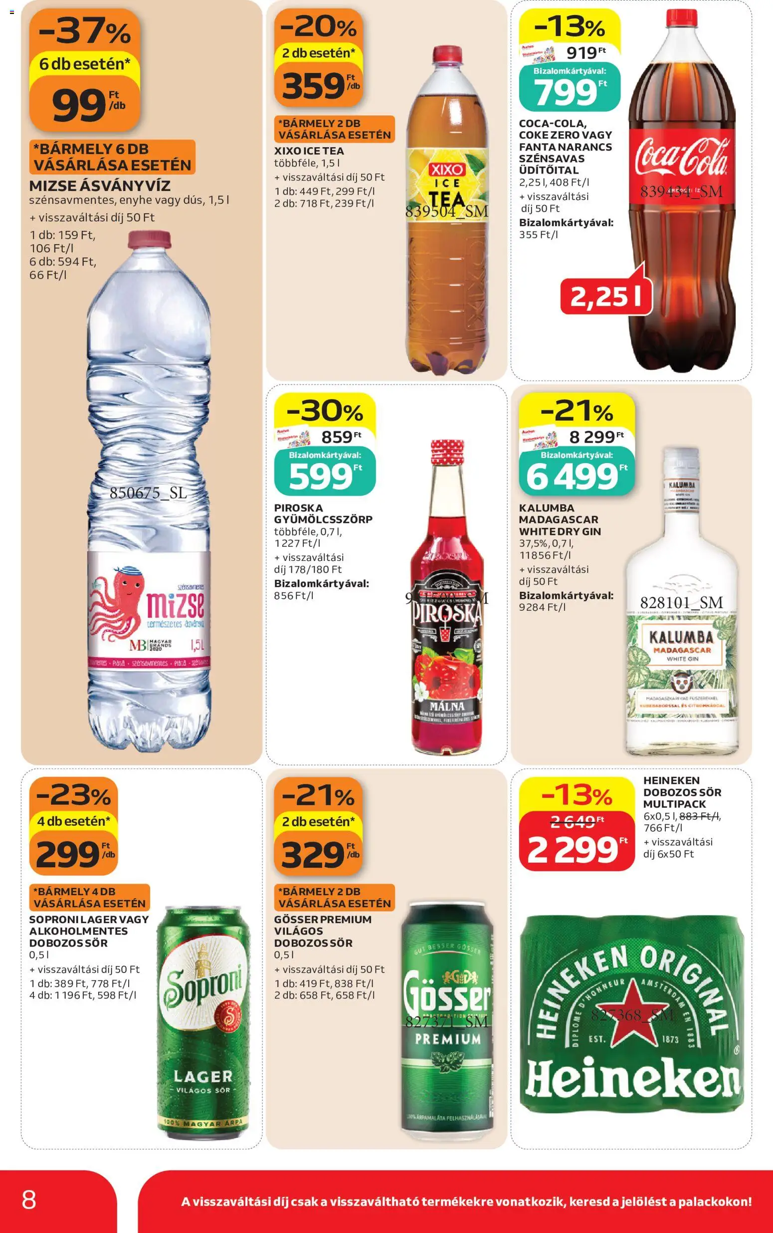 Auchan akciós ujság - amely érvényes a következő dátumtól: 2026.09.24. | Oldal: 8