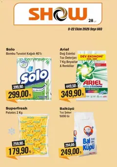 09 Ekim 2026 tarihinden itibaren geçerli olan Show Market kataloğu önizlemesi | Sayfa: 6