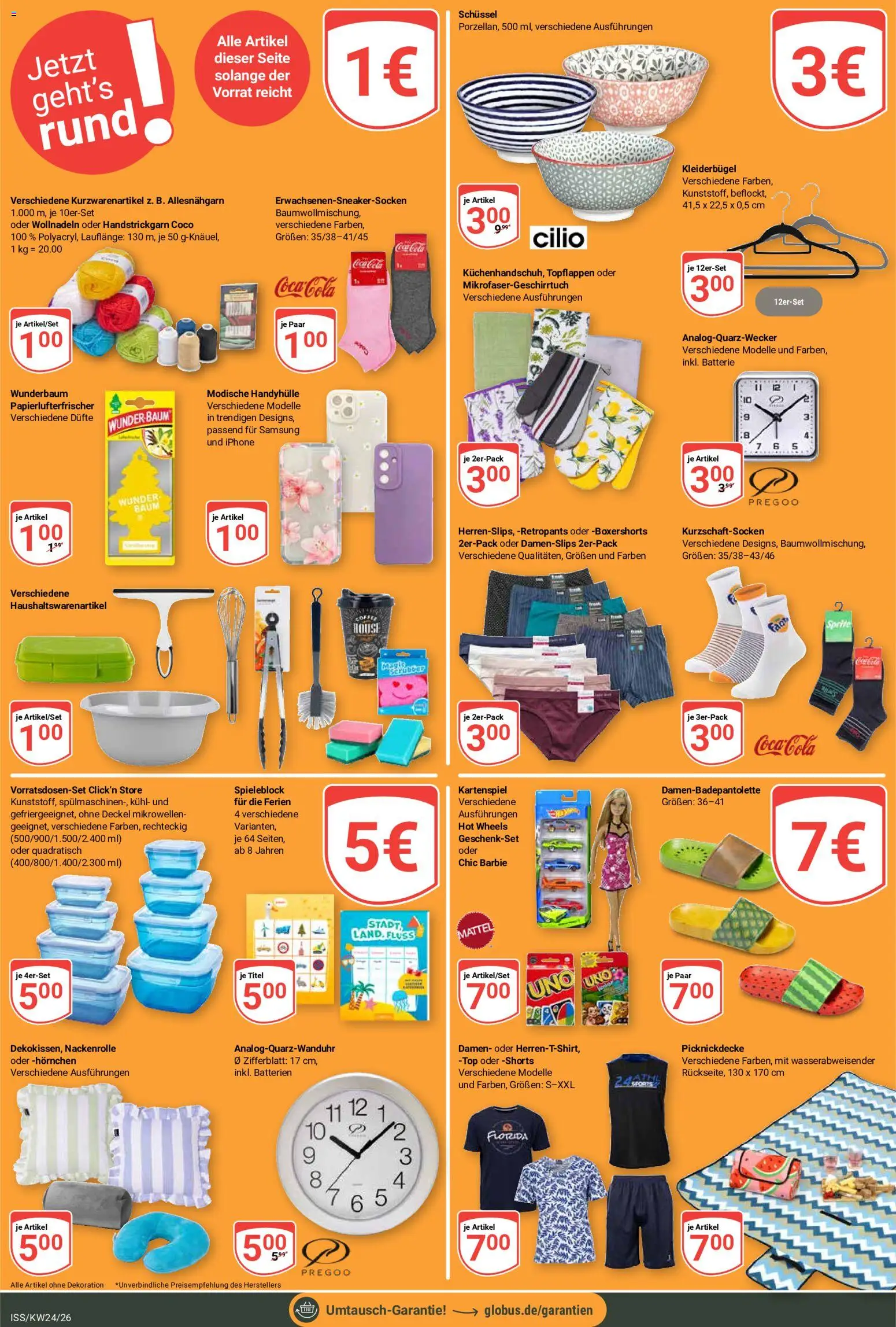Globus Prospekt – gültig ab 08.06.2026 | Seite: 27 | Produkte: Top, Cola, Samsung, Iphone