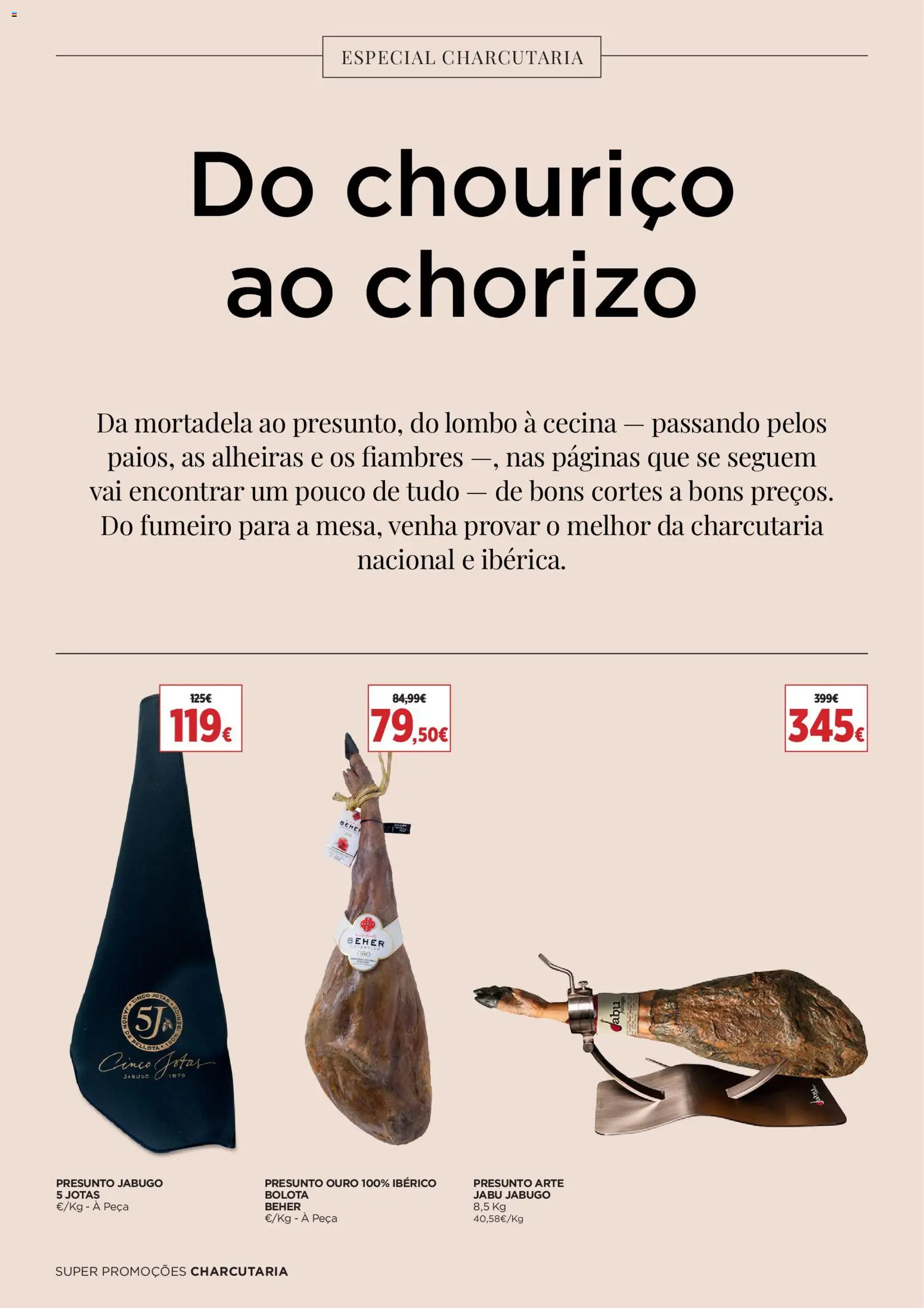 El Corte Ingles folheto │ válido de 16/10/2026 | Página: 2 | Produtos: Mortadela, Lombo, Presunto, Chouriço