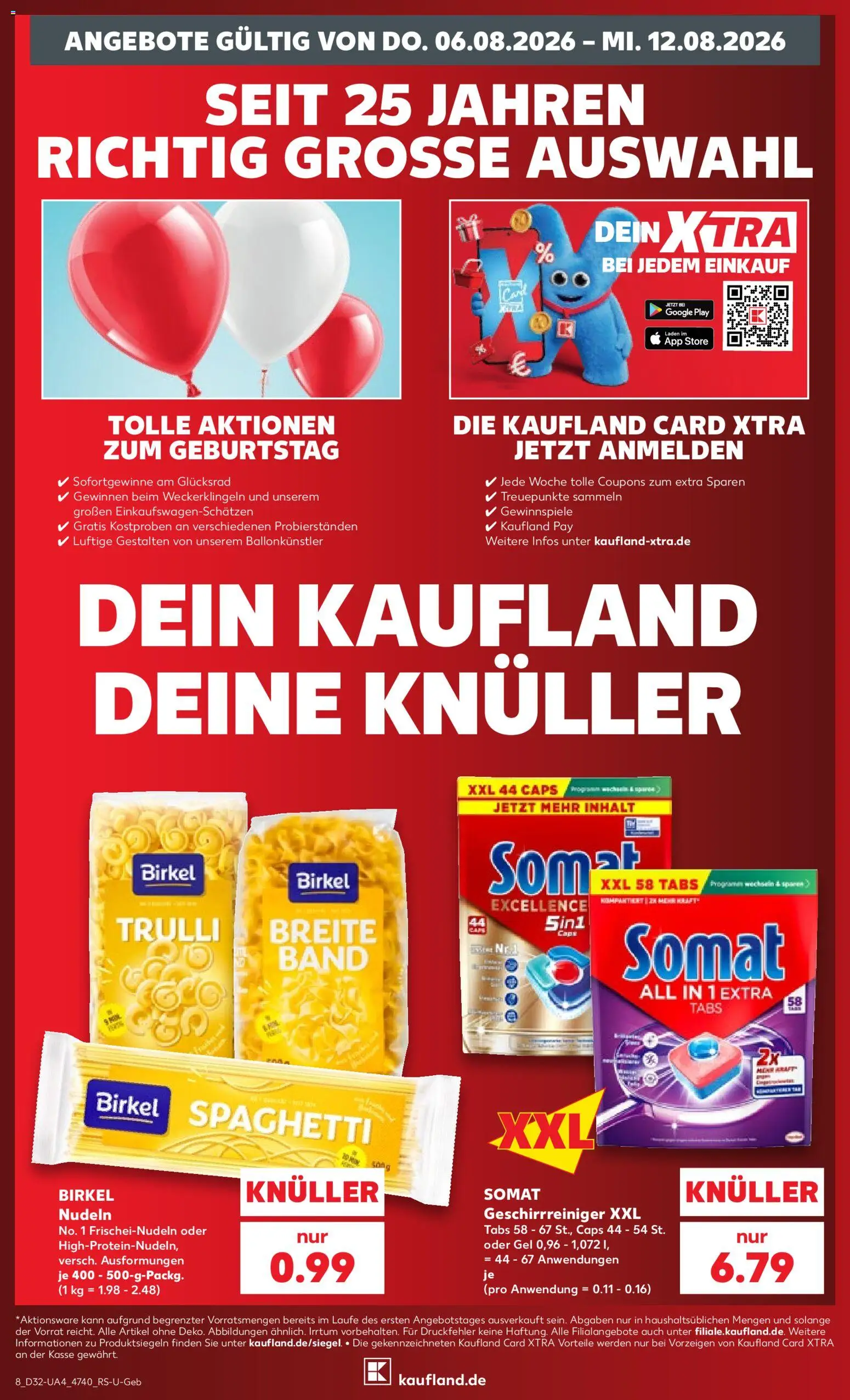 Kaufland Německo leták - Hannover od 06.08.2026 | Strana: 8 | Produkty: Somat