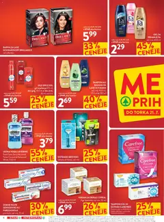 Spar katalog akcije – veljaven od 08.07.2026 | Stran: 6 | Izdelki: Tamponi, Barva za lase, Barva, Ščitniki