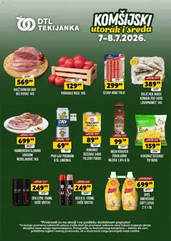 Tekijanka katalog Komšijski utorak i sreda - pregled Tekijanka kataloga - važi od 07.07.2026