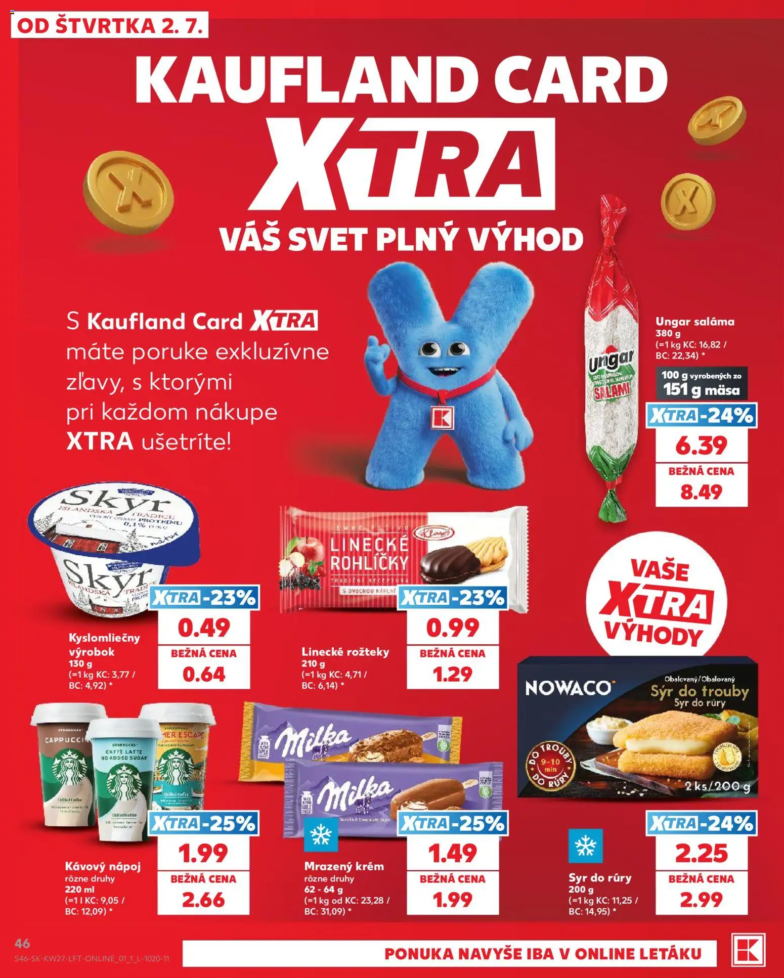 Kaufland SK akciós ujság - amely érvényes a következő dátumtól: 2026.07.02. | Oldal: 46