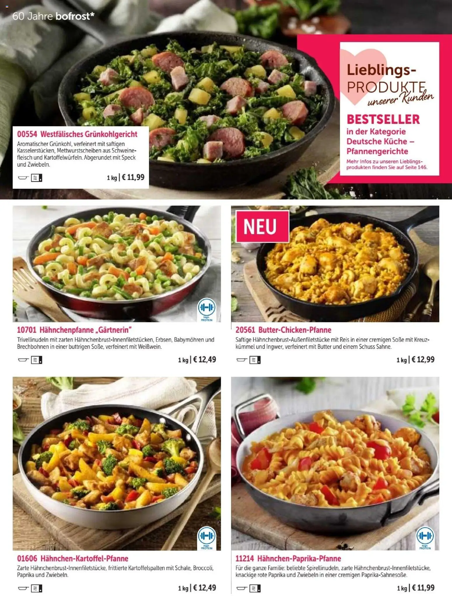 Bofrost Katalog – gültig ab 07.09.2026 | Seite: 90 | Produkte: Küche, Paprika, Rote Paprika, Reis