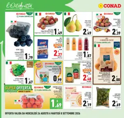 Anteprima del volantino ESTRATTO DI FRUTTA F.LLI ORSERO, vari tipi conf. da 250 ml valido a partire dal 26/08/2026 | Pagina: 2