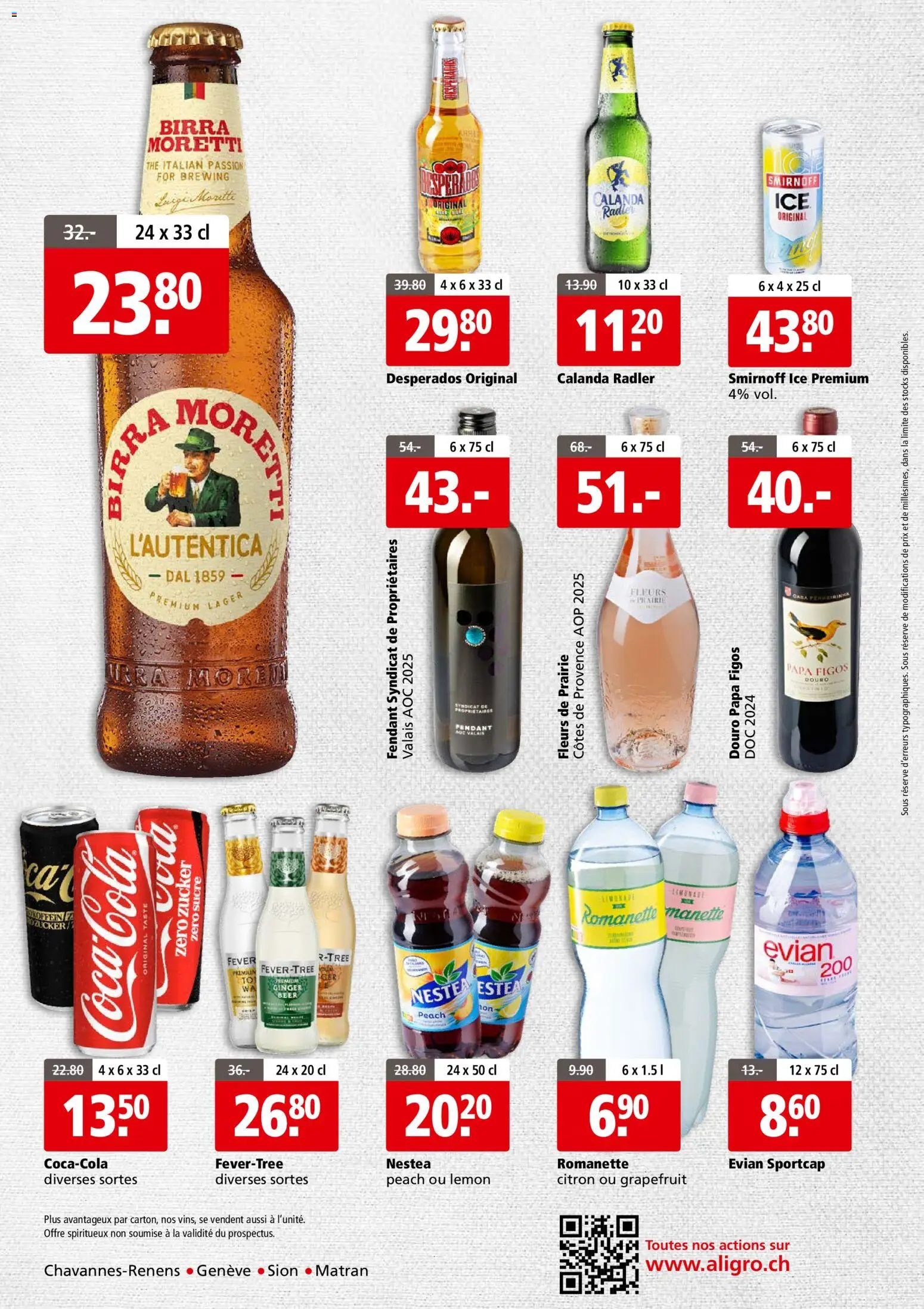 Aligro aktionen Business Chavannes, Matran, Genève, Sion – gültig ab 31.08.2026 | Seite: 4 | Produkte: Grapefruit, Zucker