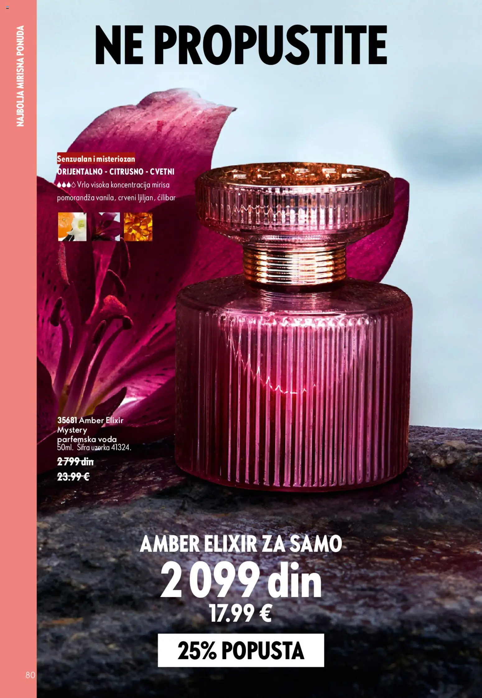 Oriflame katalog - važi od 15.07.2026 | Strana: 80 | Proizvode: Voda, Pomorandza