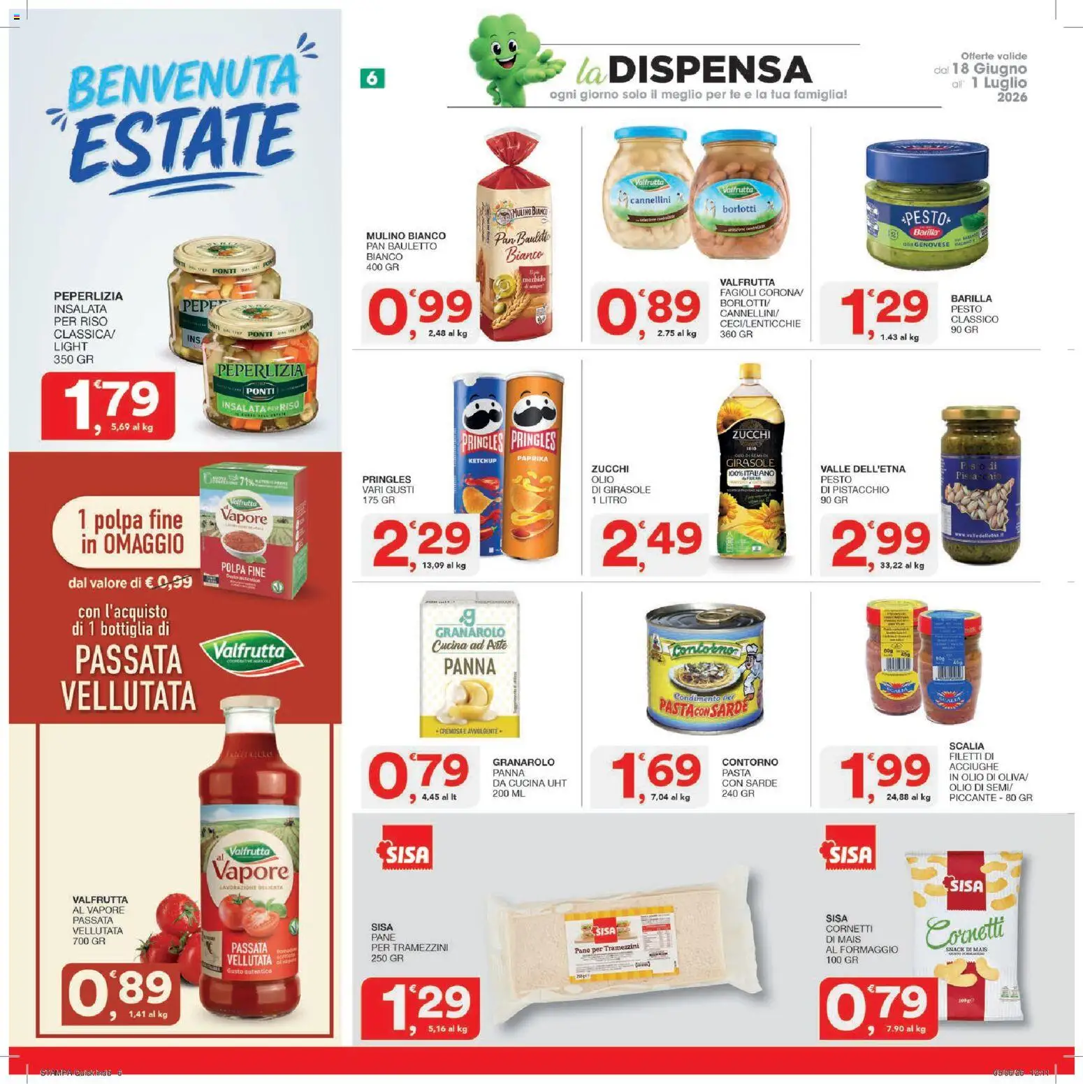 Volantino SISA del 18.06.2026 | Pagina: 6