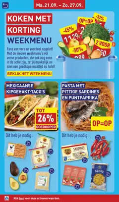 MINI TORTILLA, Mini tortilla's - Voorbeeld van een folder van Aldi, geldig van 21-09-2026 | Pagina: 10