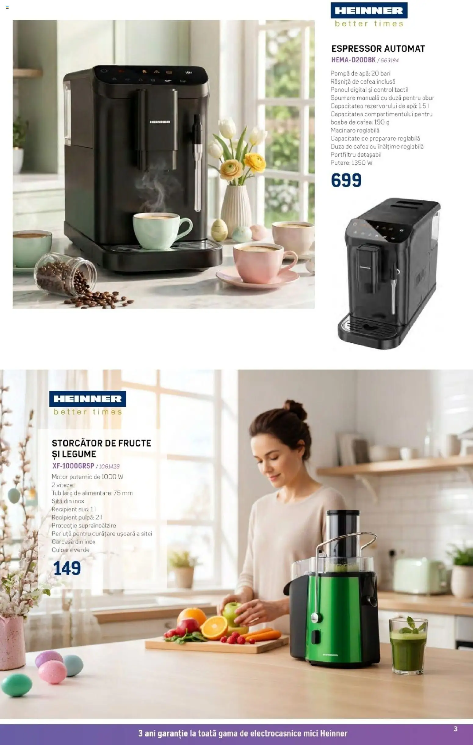 Noul catalog Selgros – valabil de la 03.04.2026 | Pagină: 3 | Produse: Carcasă, Storcător, Suc, Apă