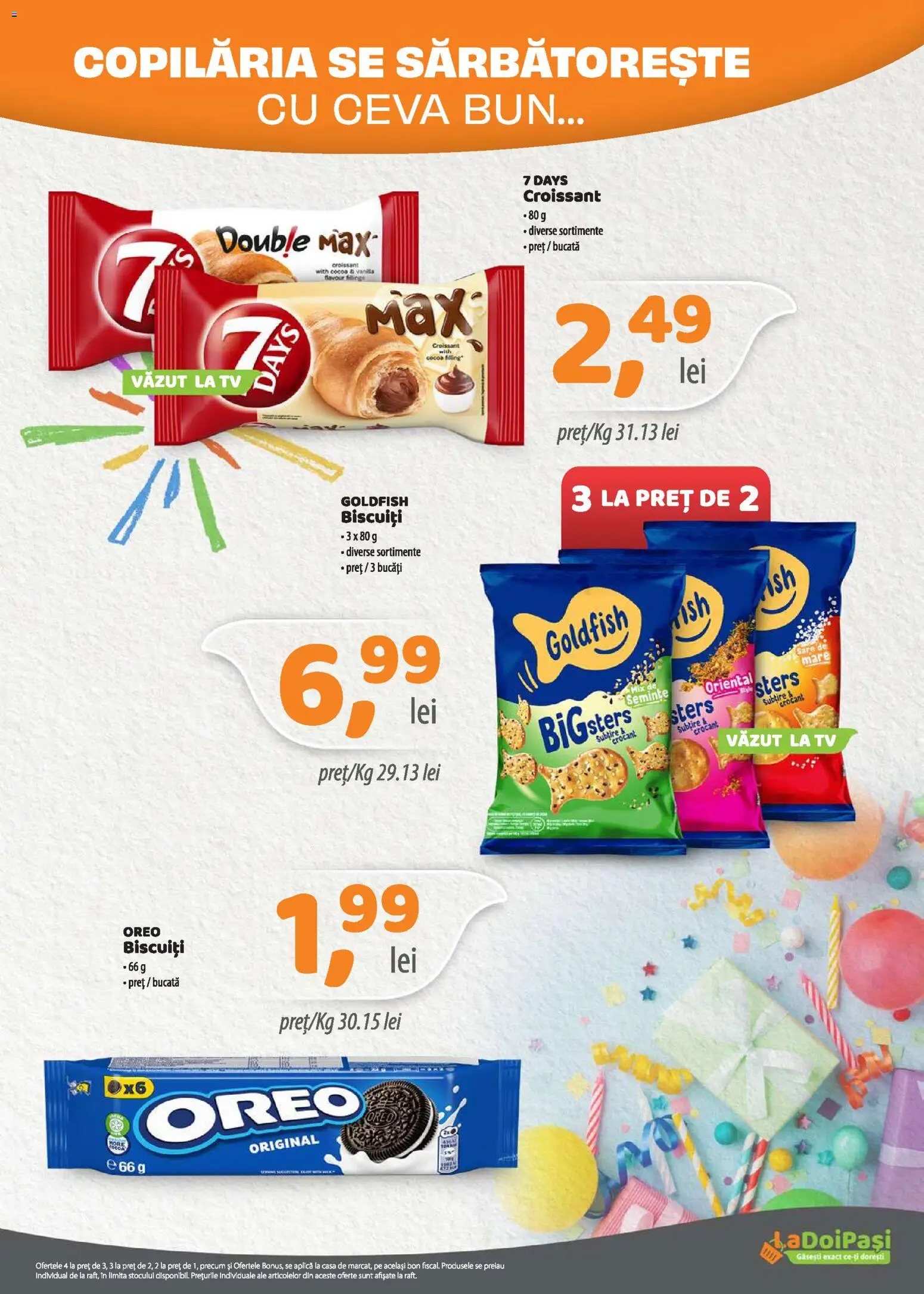 Noul catalog LaDoiPași – valabil de la 01.06.2026 | Pagină: 4 | Produse: Semințe, Biscuiți, Sare