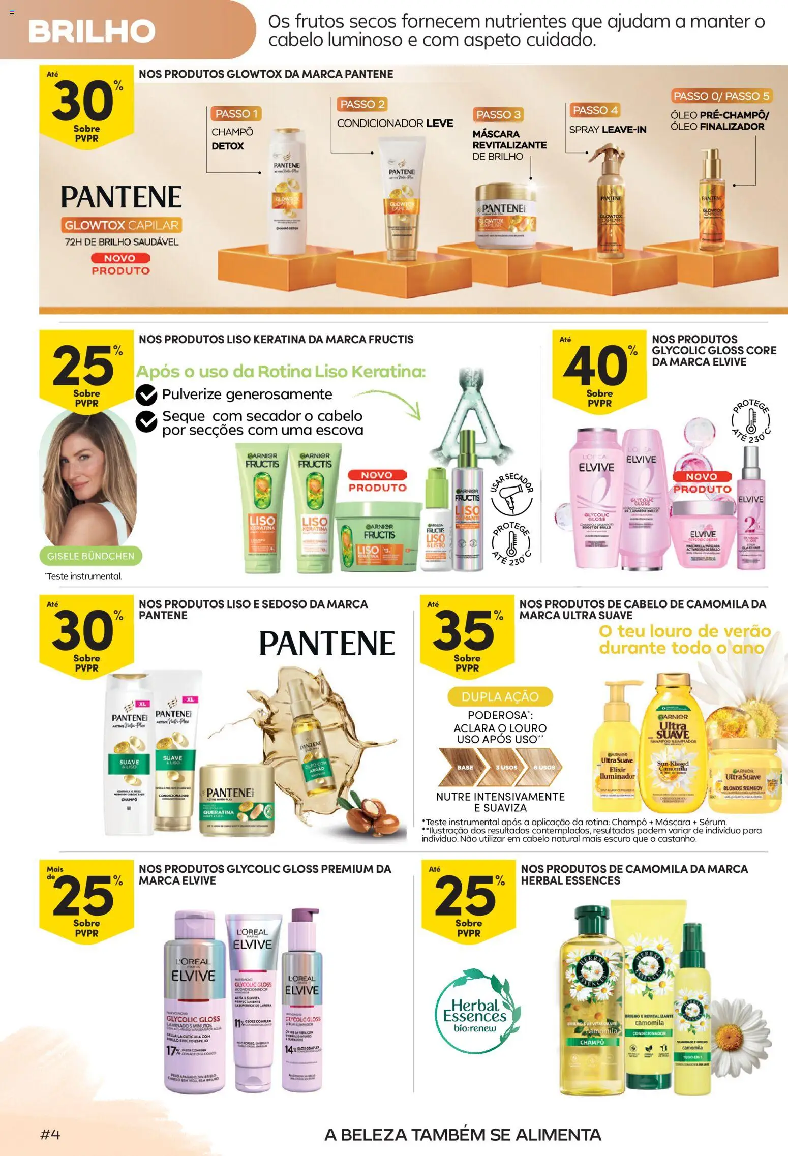 Continente Beleza Receita perfeita para um cabelo nutrido │ válido de 15/09/2026 | Página: 4