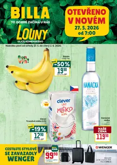 Náhled letáku Billa leták - Louny od 27.05.2026