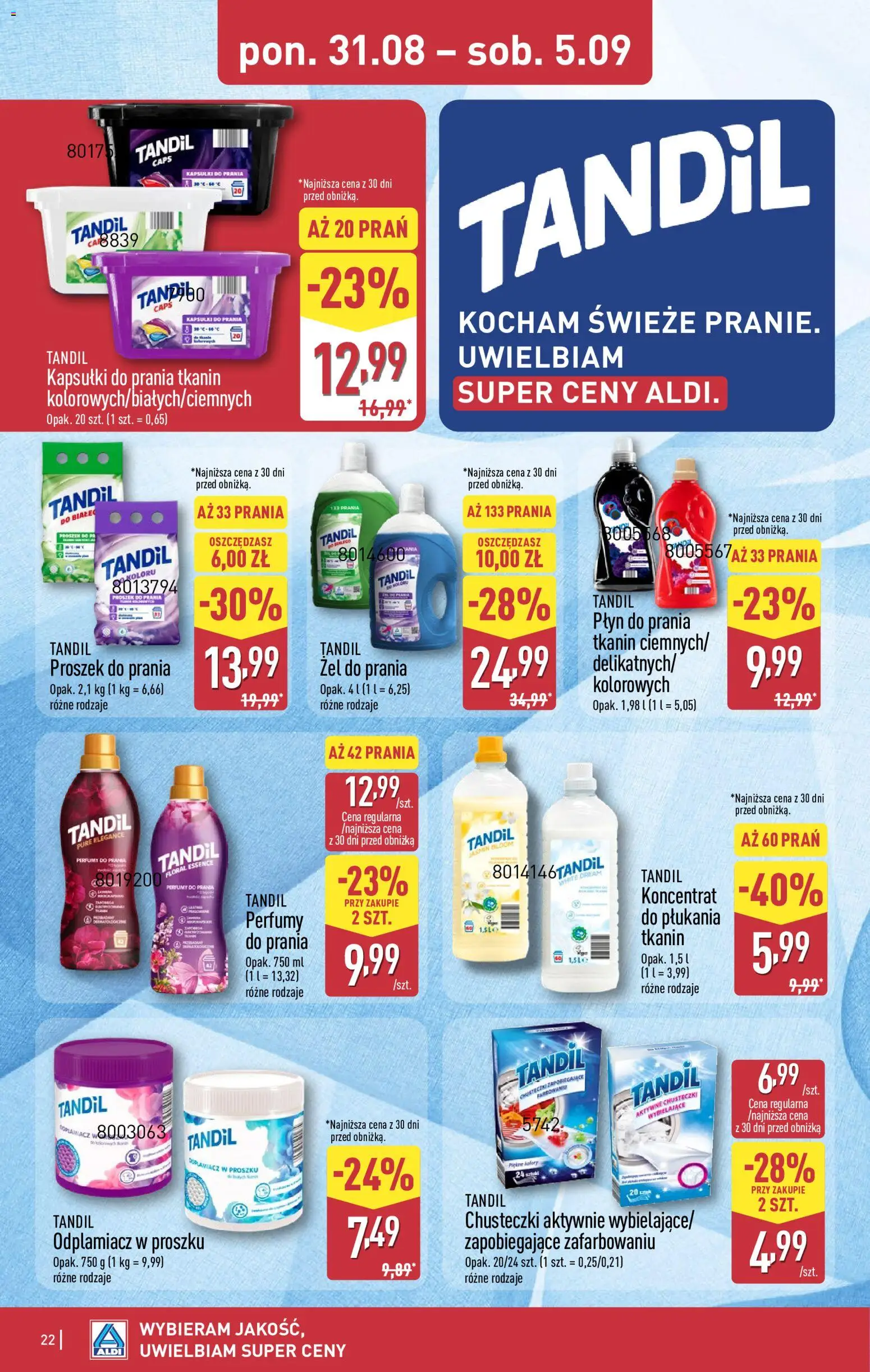 Aldi Polsko leták od 31.08.2026 | Strana: 22 | Produkty: Essence