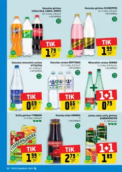 IKI leidinys galioja nuo 2026.09.14 | Puslapis: 52 | Prekių: Vanduo, Sultys, Mineralinis vanduo