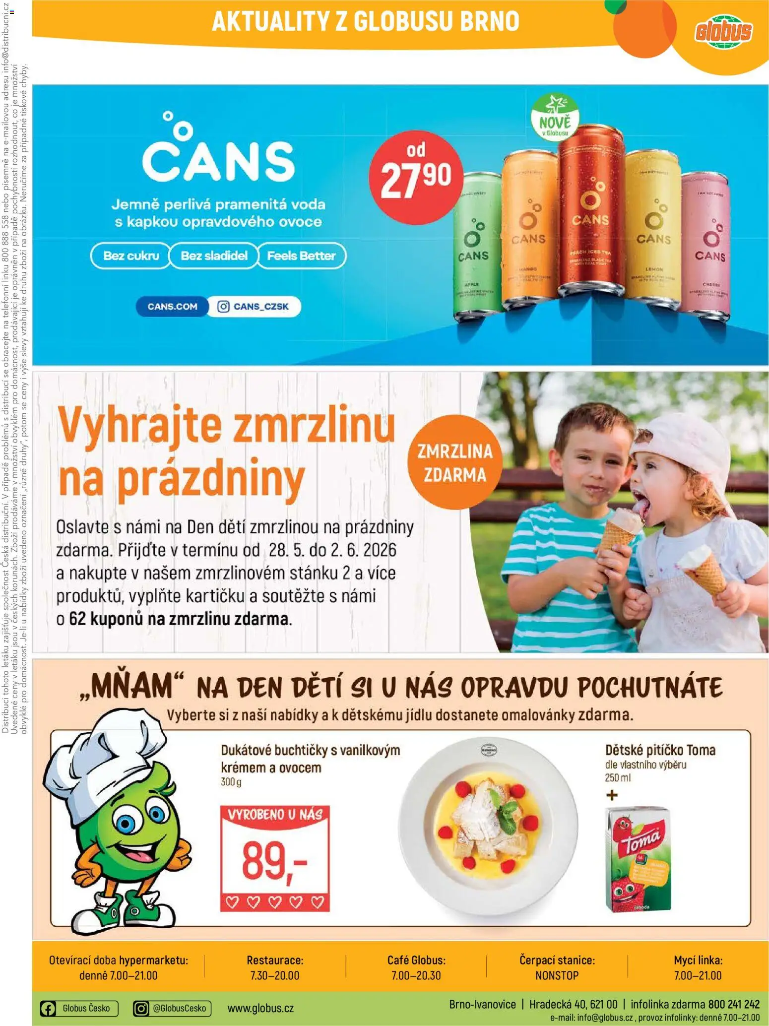Globus leták - Brno od 27.05.2026 | Strana: 41 | Produkty: Ovoce, Voda, Zmrzlina, Apple
