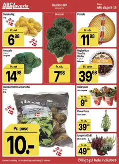 Abc Lavpris - Tilbudsavis uge 42 gyldig fra 14/10/2026 | Side: 2 | Produkter: Kartofler, Broccoli, Avocado, Pomelo
