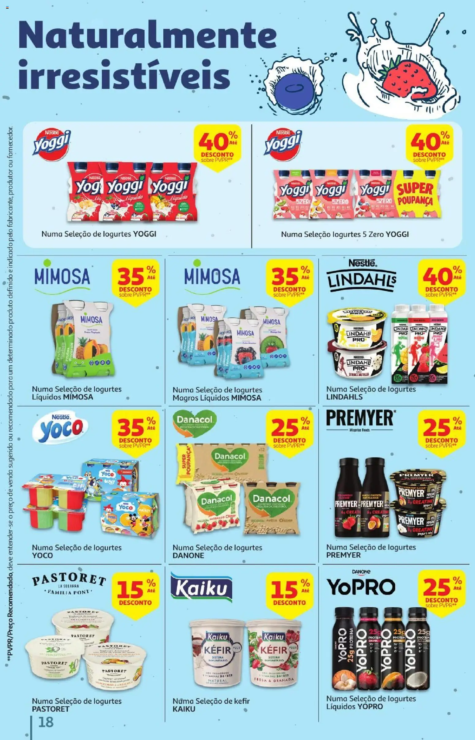 Auchan - Férias de Verão  Casa Verão │ válido de 22/07/2026 | Página: 18 | Produtos: Aveia, Nestlé, Proteina
