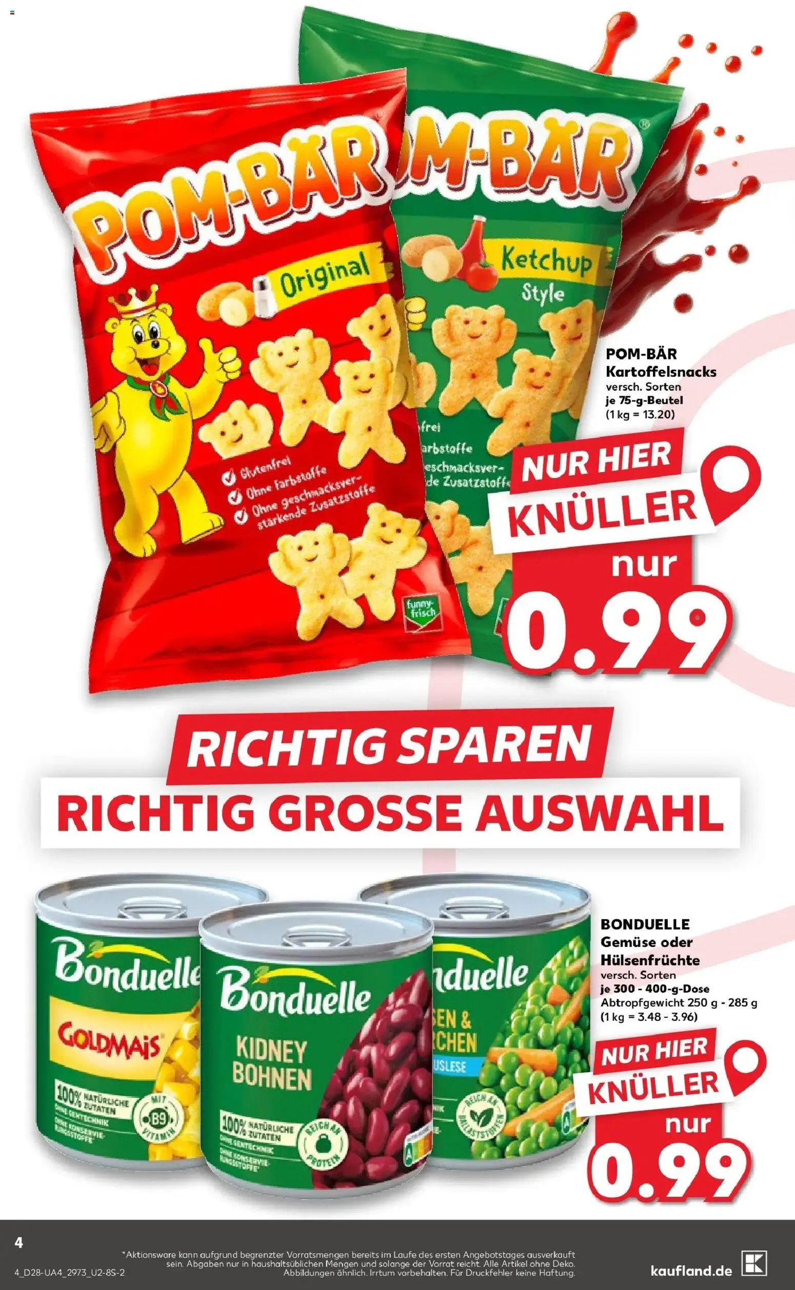 Kaufland Kaufland: Mo-Mi Der Wochenstart – gültig ab 05.07.2026 | Seite: 13 | Produkte: Funny frisch, Gemüse, Ketchup