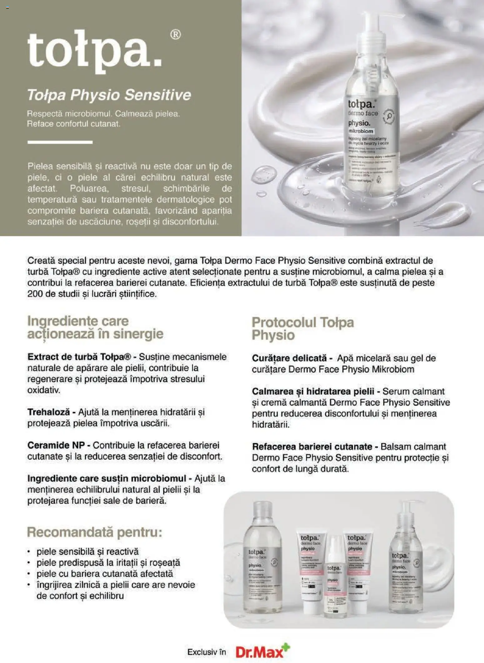 Noul catalog Dr.Max – valabil de la 01.09.2026 | Pagină: 46 | Produse: Balsam, Apă micelară, Pește, Apă