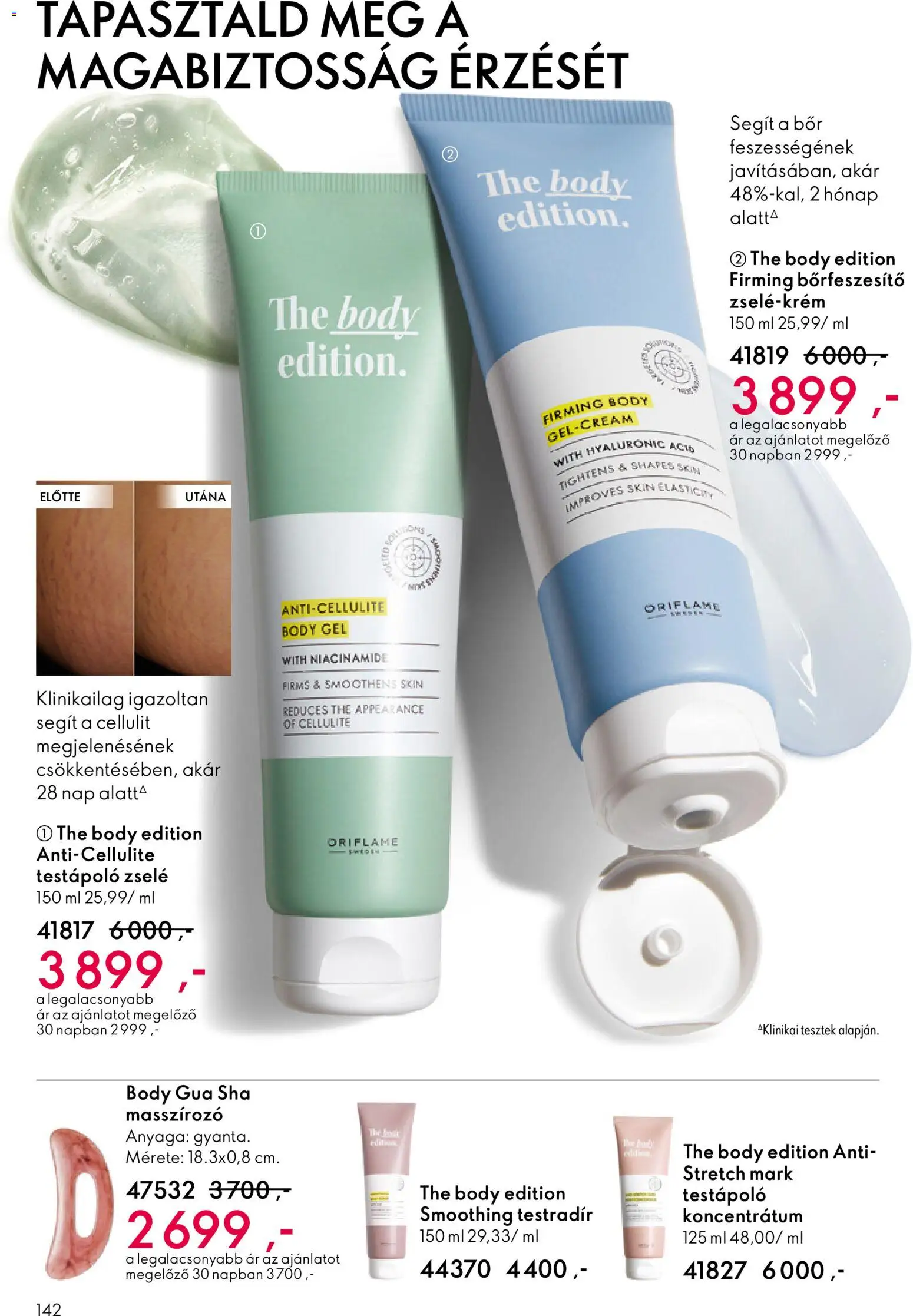 Oriflame akciós ujság - amely érvényes a következő dátumtól: 27.05.2026 | Oldal: 142 | Termékek: Body, Bor, Testápoló