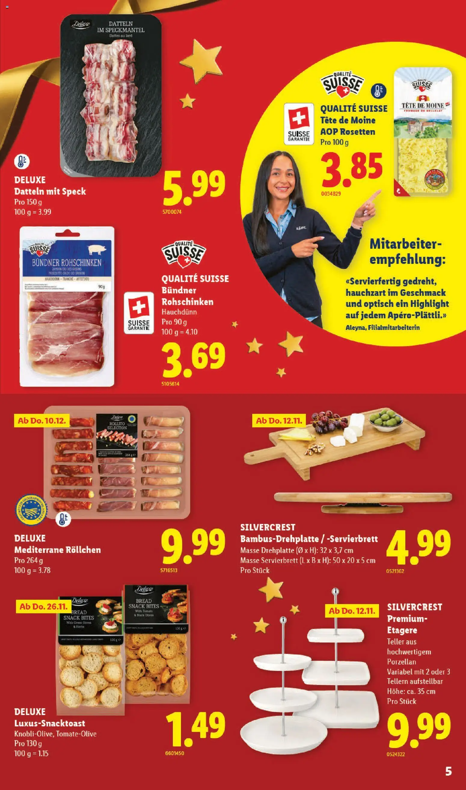 Lidl aktionen Festliche Spezialitäten – gültig ab 29.10.2026 | Seite: 5