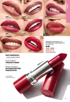 Pogląd oferty "Oriflame Katalog 12 2026" - ważna od 19.08.2026 | Strona: 59 | Produkty: Pomadka, Makijaż