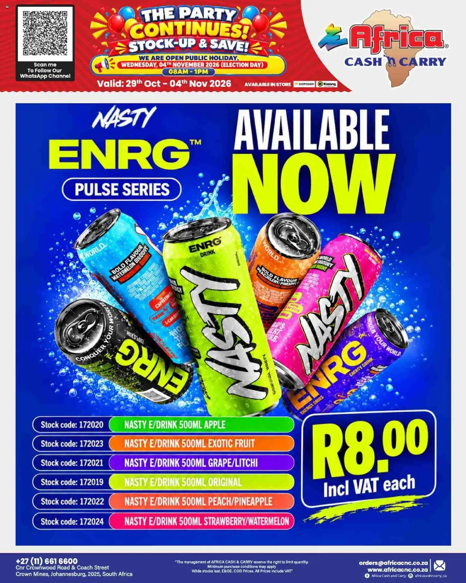 New Africa Cash & Carry catalogue – valid from 29/10/2026 | Page: 28