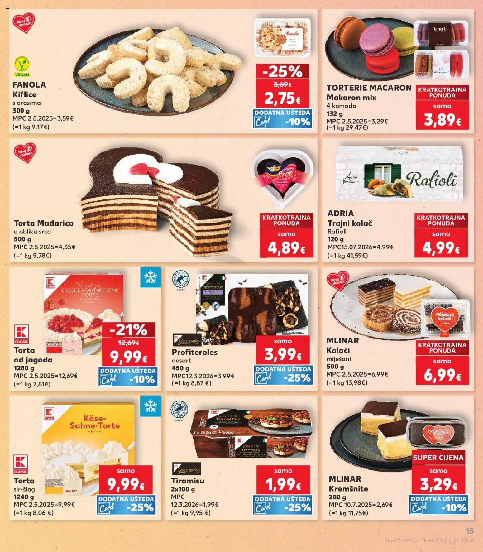 Kaufland katalog | vrijedi od 12.08.2026 | Stranica: 15