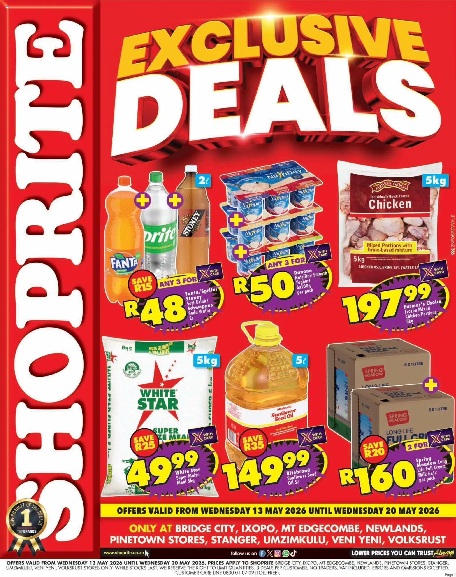 New Shoprite catalogue – valid from 13.05.2026 | Page: 1