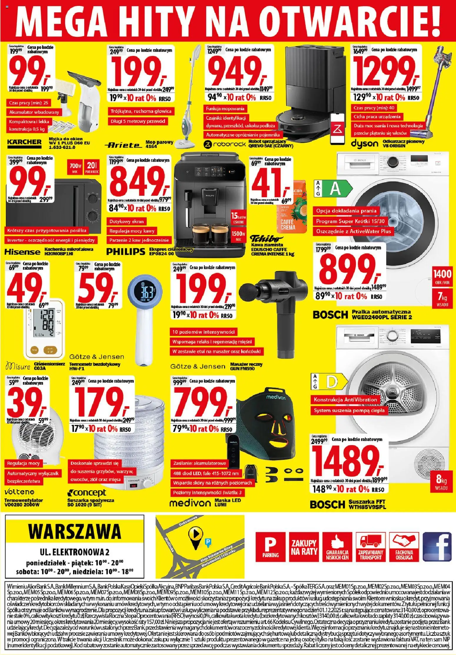 Mediaexpert promocje od 22.10.2026 | Strona: 8 | Produkty: Tchibo, Odkurzacz pionowy, Termometr bezdotykowy, Maska