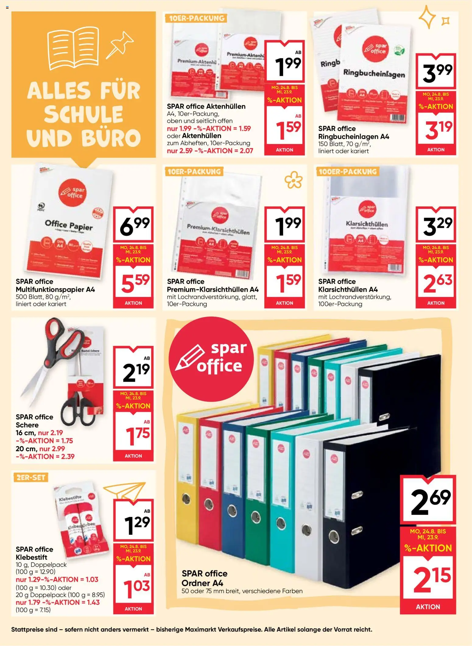 Maximarkt Back To School gültig ab 24.08.2026 | Seite: 16