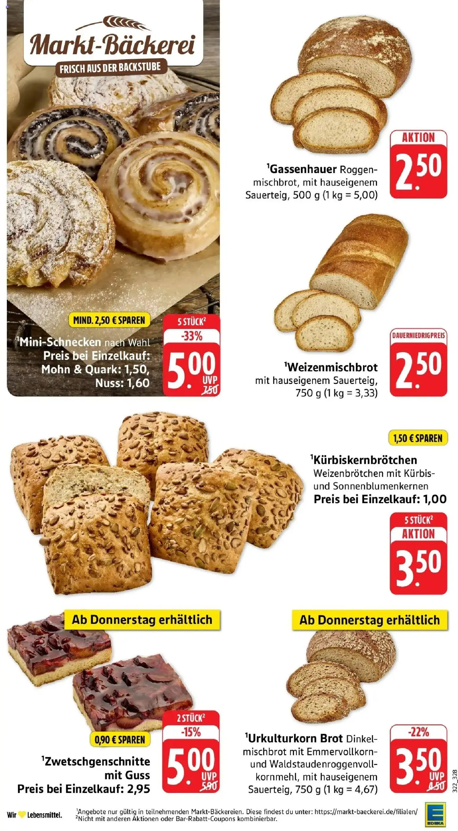Edeka Prospekt Eppstein (ab 24.08.2026) » Angebote Online | Seite: 13 | Produkte: Quark, Kürbis, Brot