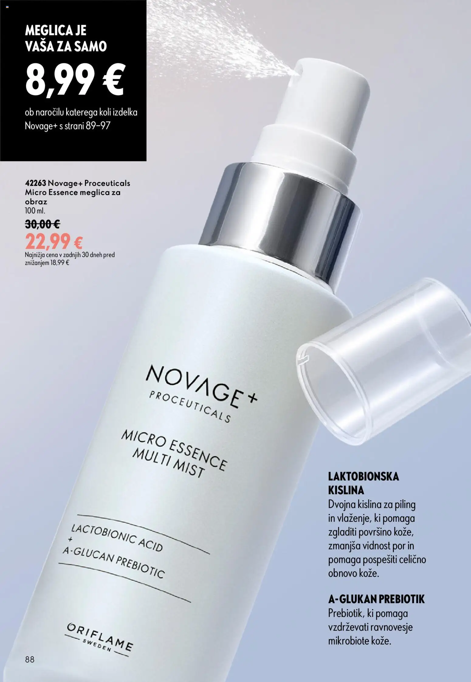Novi Oriflame katalog ponudbe – veljaven od 26.08.2026 | Stran: 88 | Izdelki: Piling, Por