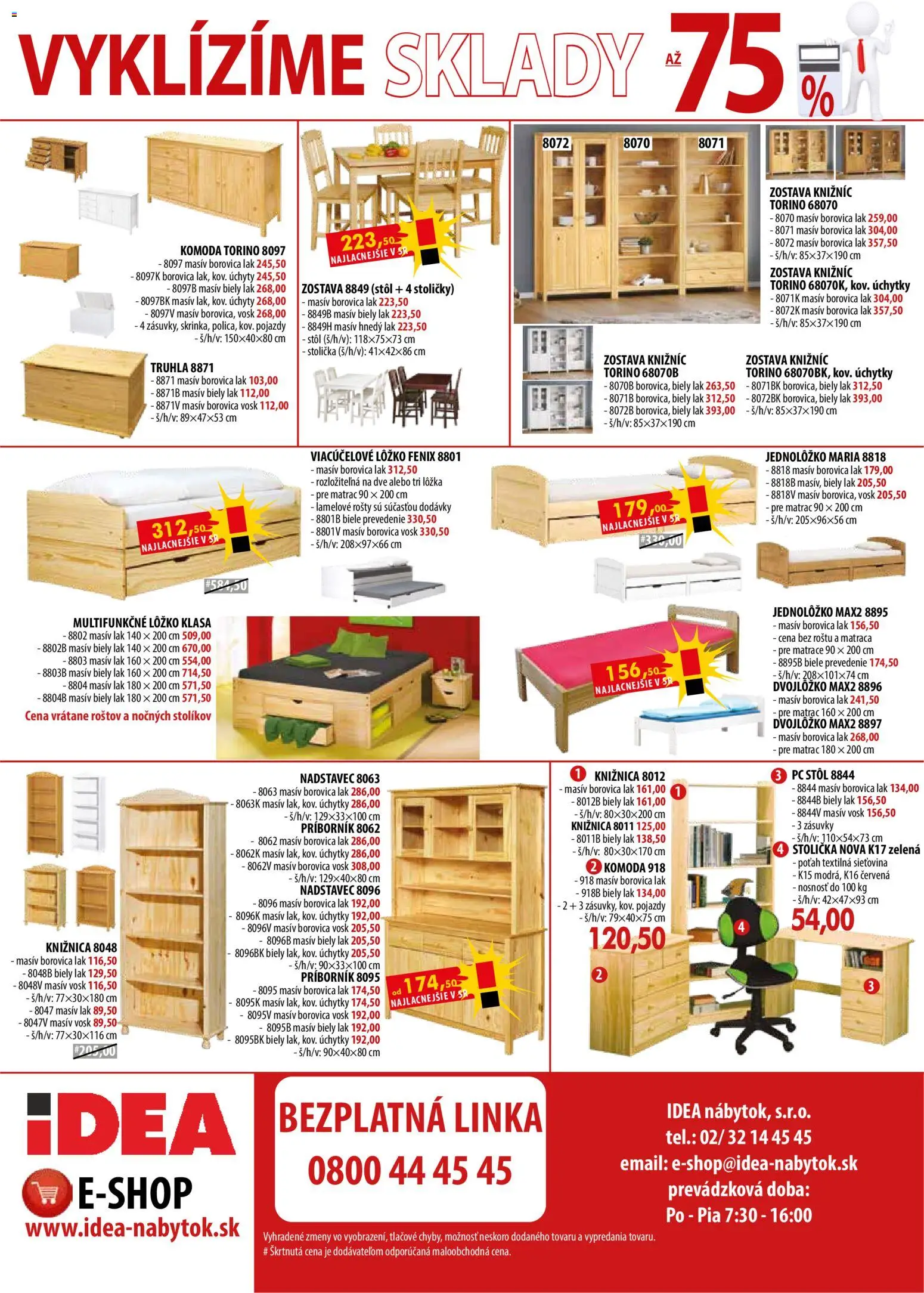 Nové IDEA nábytok akcie – leták je platný od 01.06.2026 | Strana: 4 | Produkty: Matrace, Matrac, Stoličky, Stôl
