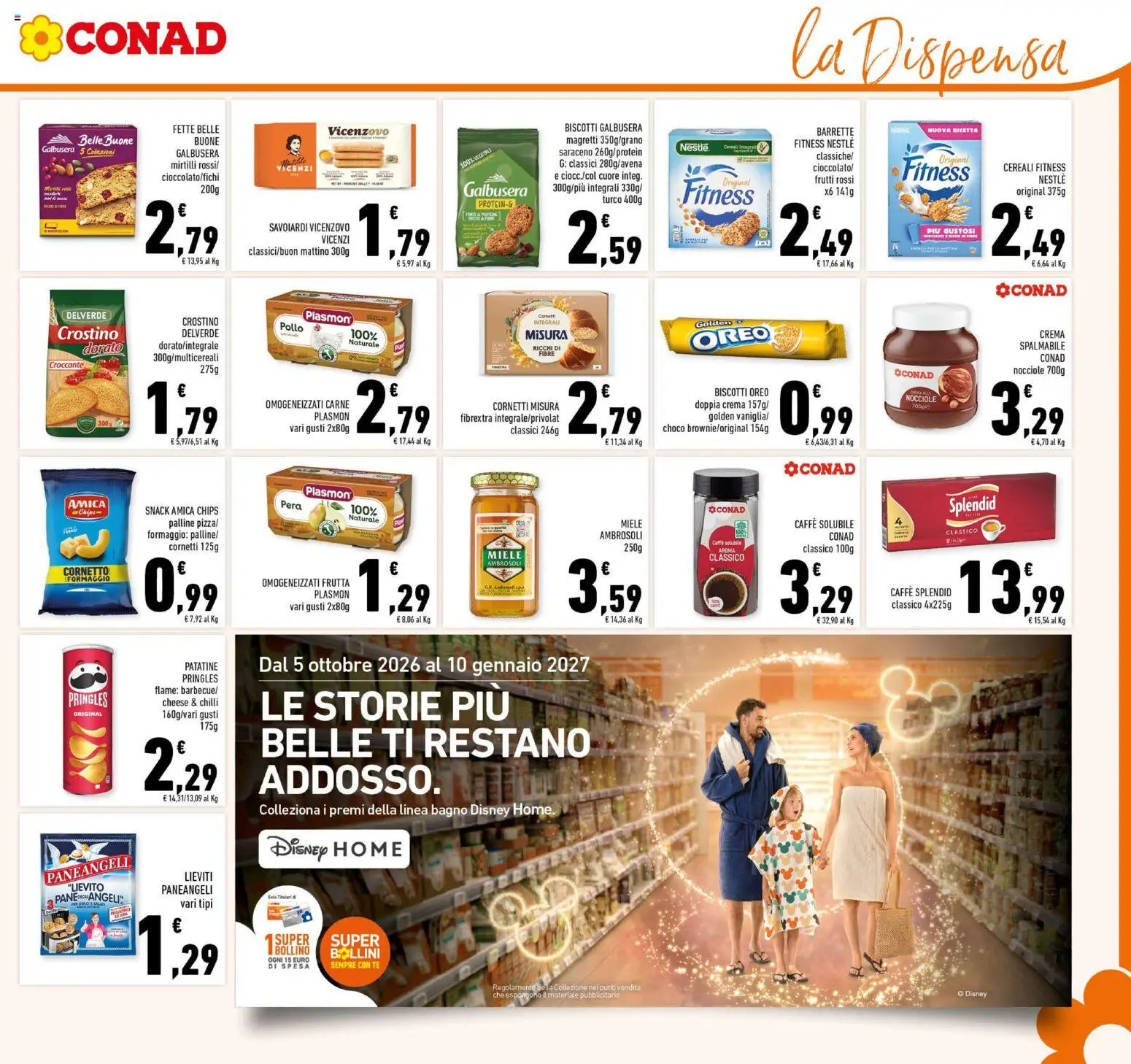 Volantino Conad del 21/10/2026 | Pagina: 13 | Prodotti: Caffè, Pollo, Frutta, Nocciole