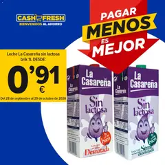 Vista previa Cash Fresh Encuentra tus favoritos con nuestros precios válido desde el 28/09/2026 | Página: 2 | Productos: Leche, Leche UHT, Té