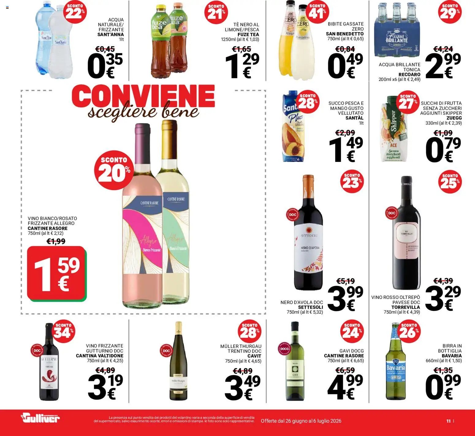 Volantino Gulliver del 26/06/2026 | Pagina: 11