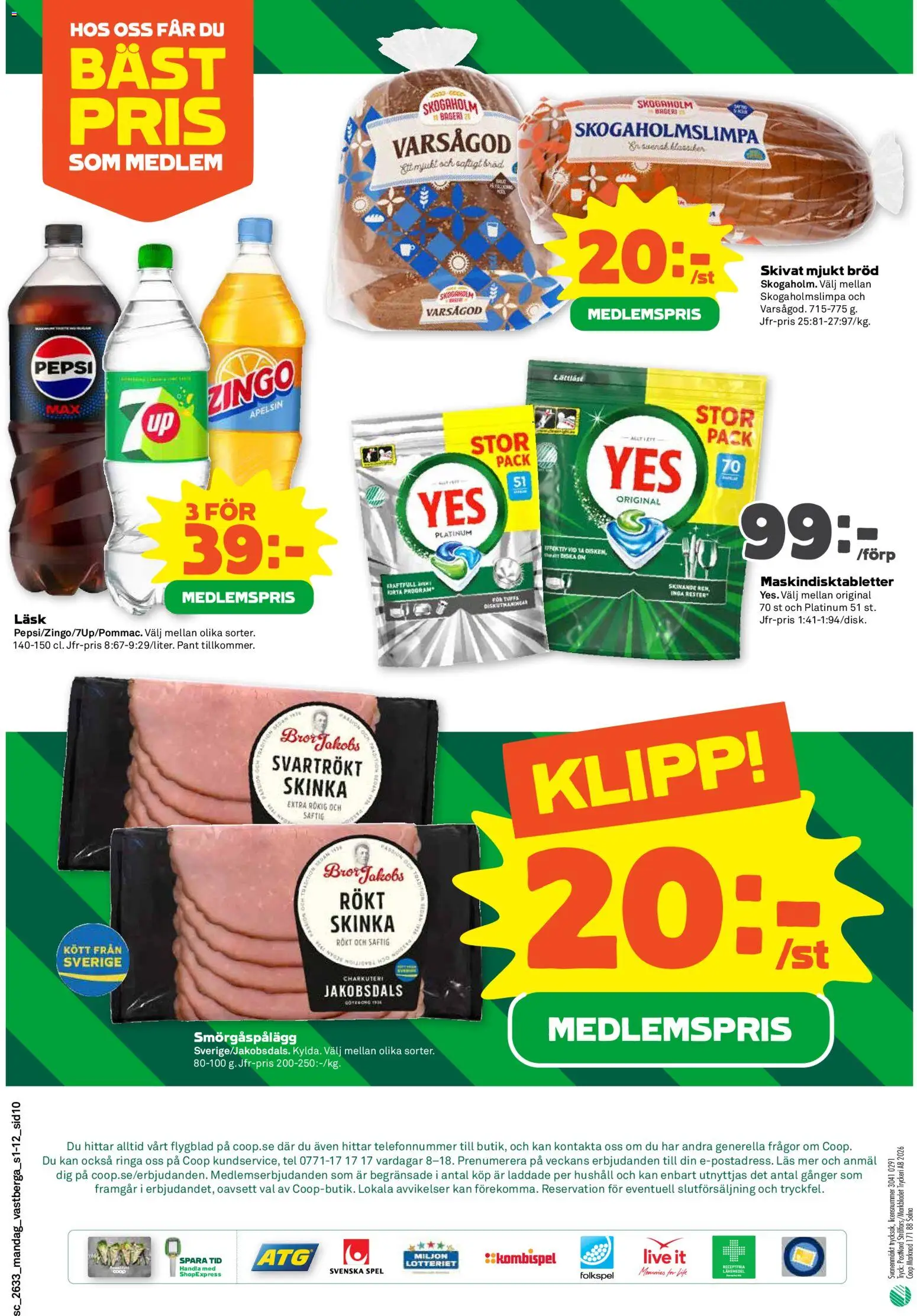 Stora Coop reklamblad aktuell från 10/08/2026 | Sida: 10