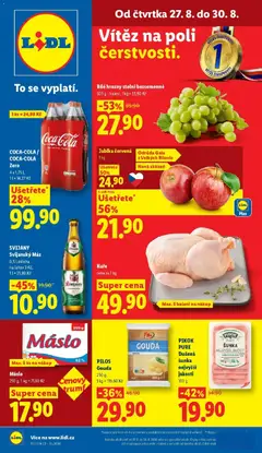 Náhled letáku Lidl aktuální leták od 27.08.2026