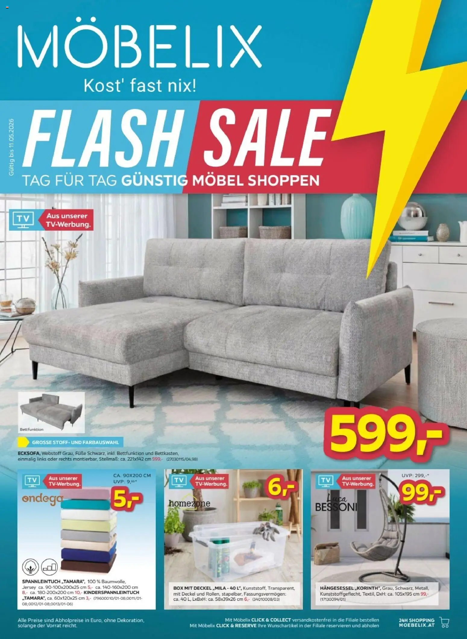 Möbelix Flash sale gültig ab 01.05.2026 | Seite: 1 | Produkte: Box