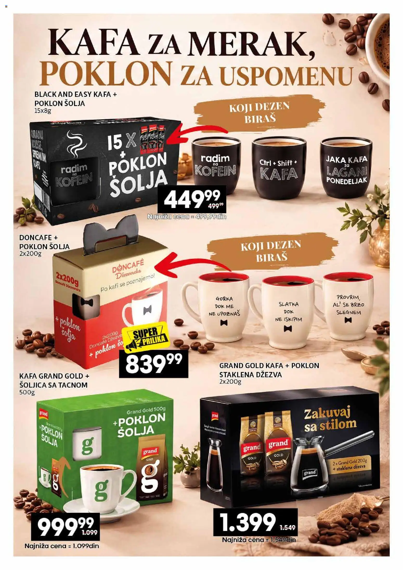 Idea katalog - važi od 26.10.2026 | Strana: 3 | Proizvode: So, Džezva, Šolja, Kafa
