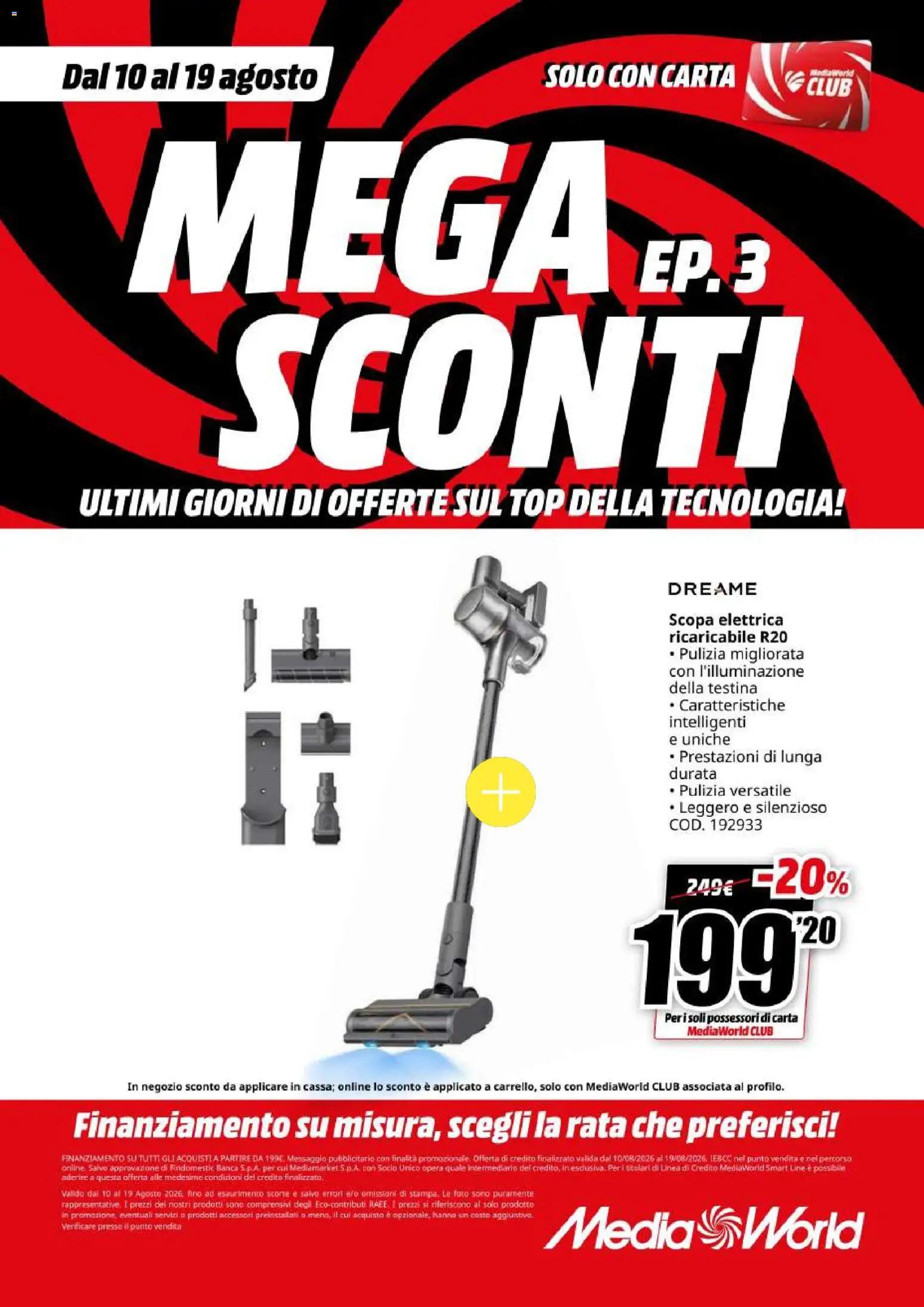 Volantino Media World del 10/08/2026 | Pagina: 60